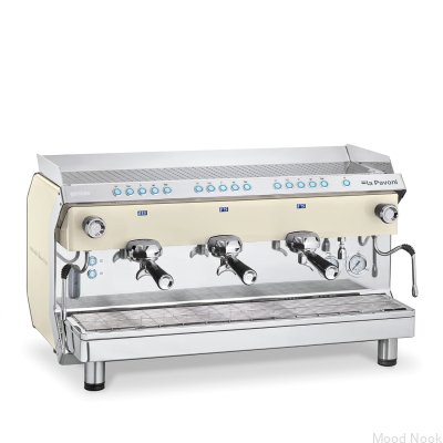 Machine à café Geniale 3 groupes automatique Blanche