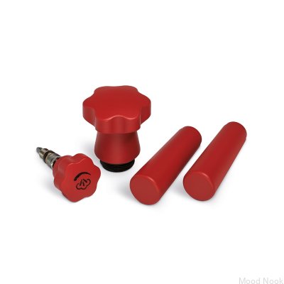Conjunto de alavanca para máquina de café expresso vermelho