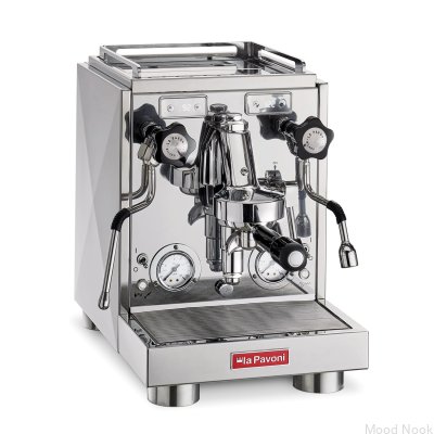 Máquina de café semiprofissional Boticelli Evolution em aço inoxidável