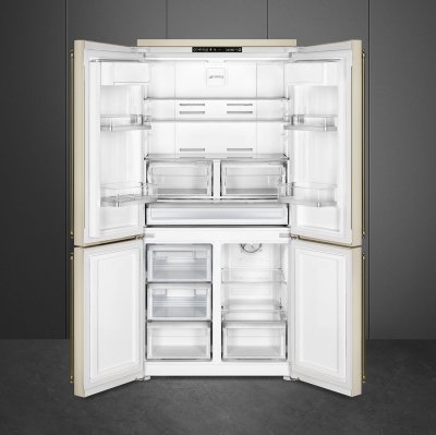 Lodówka Coloniale FQ60CPO6 187 cm French Door Beżowa