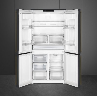 Lodówka Coloniale FQ60CAO6 187 cm French Door Antracytowa