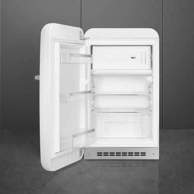 Lodówka 50'S Style FAB10LWH6 97 cm Biała (Chromowany Uchwyt)