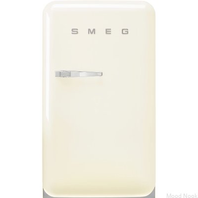 Refrigerador FAB10RCR6 estilo años 50, 97 cm, beige (tirador cromado)