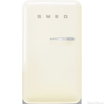 Refrigerador beige FAB10LCR6 de 97 cm, estilo años 50 (tirador cromado)