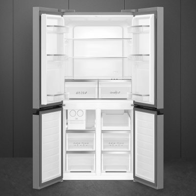 Lodówka Universal FQI48XE 179 cm French Door Stal Nierdzewna