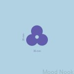 U.0.3.2--Gałka-meblowa-z-podkładką-Nena-Flower-X2-Mosiężna-Szczotkowana-Nielakierowana-(2-sztuki)-Open&Hide-MoodNook_3