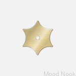 U.0.4.2--Gałka-meblowa-z-podkładką-Nena-Star-X2-Mosiężna-Szczotkowana-Nielakierowana-(2-sztuki)-Open&Hide-MoodNook_2