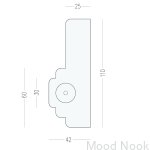 U.0.7.2--Gałka-meblowa-z-podkładką-Nena-Morocco-X2-Mosiężna-Szczotkowana-Nielakierowana-(2-sztuki)-Open&Hide-MoodNook_3