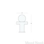 U.21.3.CU--Gałka-meblowa-Pola-Mosiężna-Miedziana-z-Mosiężną-Szczotkowaną-Podkładką-Open&Hide-MoodNook_2