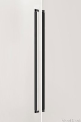Uchwyt meblowy podłużny dwustronny Brooklyn Big 1056 Aluminiowy Czarny Tytanowy 