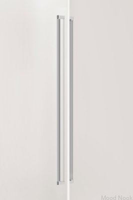 Uchwyt meblowy podłużny dwustronny Brooklyn Big 1056 Aluminiowy Nikiel Polerowany