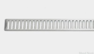 Rejilla de drenaje ClassicLine Columna 860 Acero cepillado
