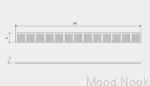 16050700--Ruszt-do-odpływu-ClassicLine-Stripe-660-Stalowy-Szczotkowany-Unidrain-MoodNook_2