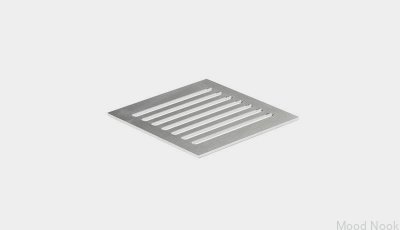 Rejilla de columna ClassicLine 130 para desagüe cuadrado