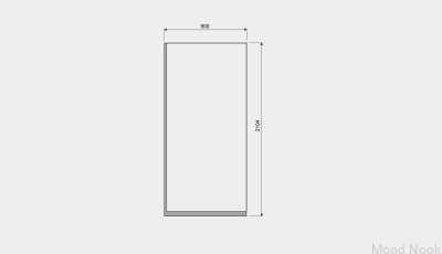 Mampara de ducha GlassLine 900