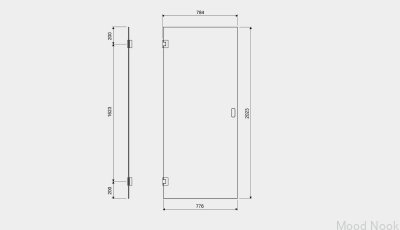Puertas de ducha GlassLine 800