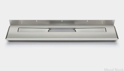 Desagüe lineal 1004 300 Brida trasera Pared acero