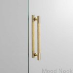 Uchwyt Meblowy PULL BAR Double-Sided na szklanych drzwiach