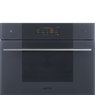 Piekarnik elektryczny z funkcją mikrofali i pary 45 Linea SO4106WAPG 26 funkcji pieczenia Szare Szkło