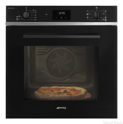 Piekarnik 60 Selezione SF6400S1PZB 9 funkcji pieczenia Czarne Szkło
