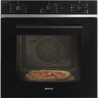 Piekarnik 60 Selezione SF64M3S1PZB 9 funkcji pieczenia Czarne Szkło