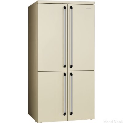 Lodówka Victoria FQ960P6 187 cm French Door Beżowa