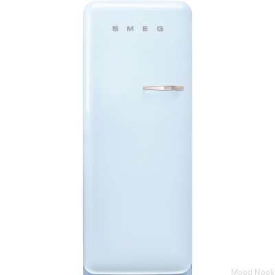 Lodówka 50'S Style FAB28LPB6 153 cm System MultiFlow Pastelowa Błękitna (Chromowany Uchwyt)