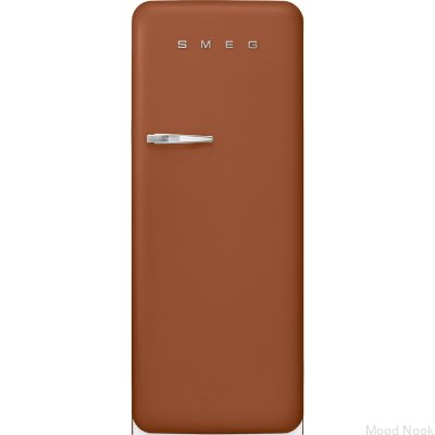 Lodówka 50'S Style FAB28RDRU6 153 cm System MultiFlow Rust (Chromowany Uchwyt)