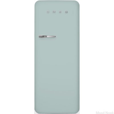 Lodówka 50'S Style FAB28RDSA6 153 cm System MultiFlow Sea Salt Green (Chromowany Uchwyt)
