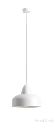 Lampa wisząca Como Metalowa Biała