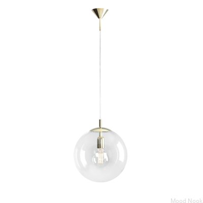 Lampa wisząca Globe Metalowa Złota