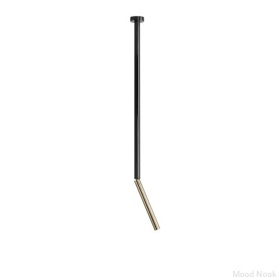 Plafon Stick L Metalowy Czarny