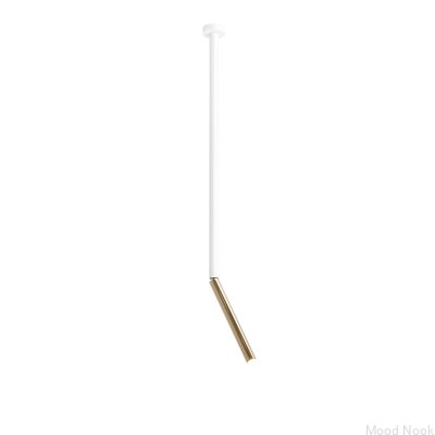 Plafon Stick L Metalowy Biały