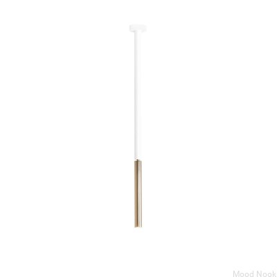 Plafon Stick M Metalowy Biały