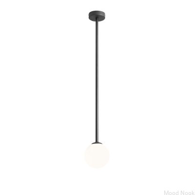 Plafon Pinne Long Metalowy Czarny