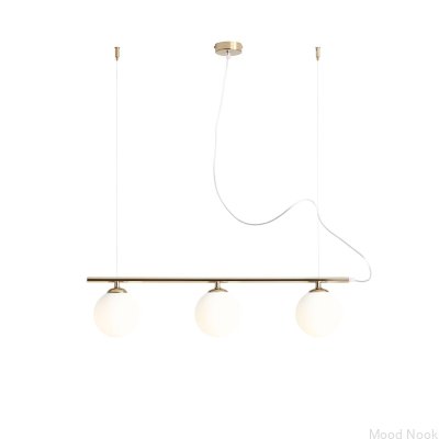 Подвесной светильник Beryl Glass 3 Metal Gold