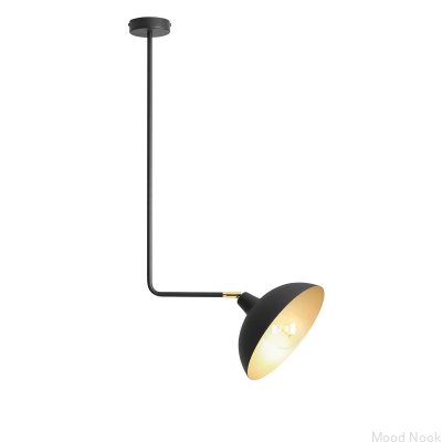 Plafon Espace Metalowy Czarny