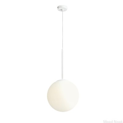Suspension Bosso Medium 30 en métal blanc