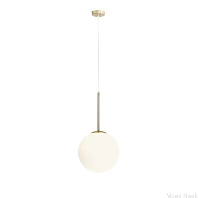 Suspension Bosso Medium 30 en métal doré