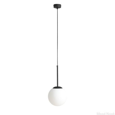 Lampe suspendue Bosso Mini 20 en métal noir