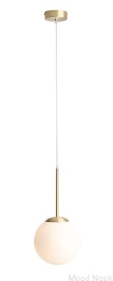 Lampe suspendue en laiton Bosso Mini 20