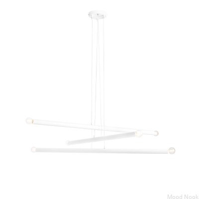 Подвесной светильник Tubo 6 Metal White