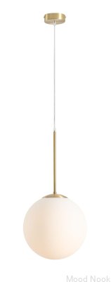 Lampe suspendue Bosso Medium 30 en laiton