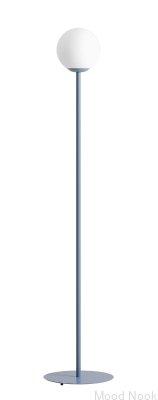 Lampa stojąca Pinne Metalowa Niebieska
