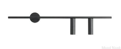 Настенный светильник Trevo 2 Metal Black (справа)