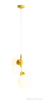 Подвесной светильник Bloom 4 Metal Mustard