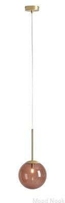 Suspension Bosso Mini 20 en laiton multicolore chocolat crème