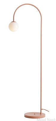 Lampa podłogowa Una Metalowa Koralowa