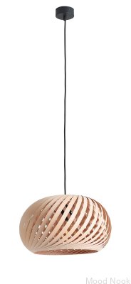 Lampa wisząca Nature Cross S Drewniana Bukowa