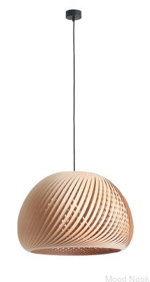 Lampa wisząca Nature Cross XL Drewniana Bukowa